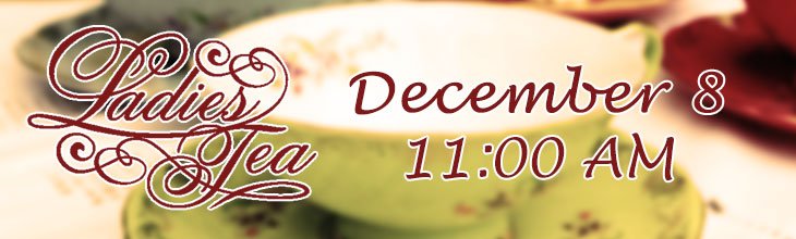 Calvary Ladies Tea – 2013