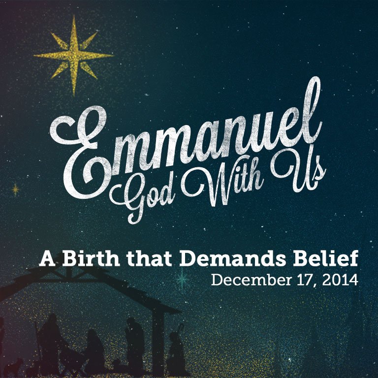 Emmanuel God With Us