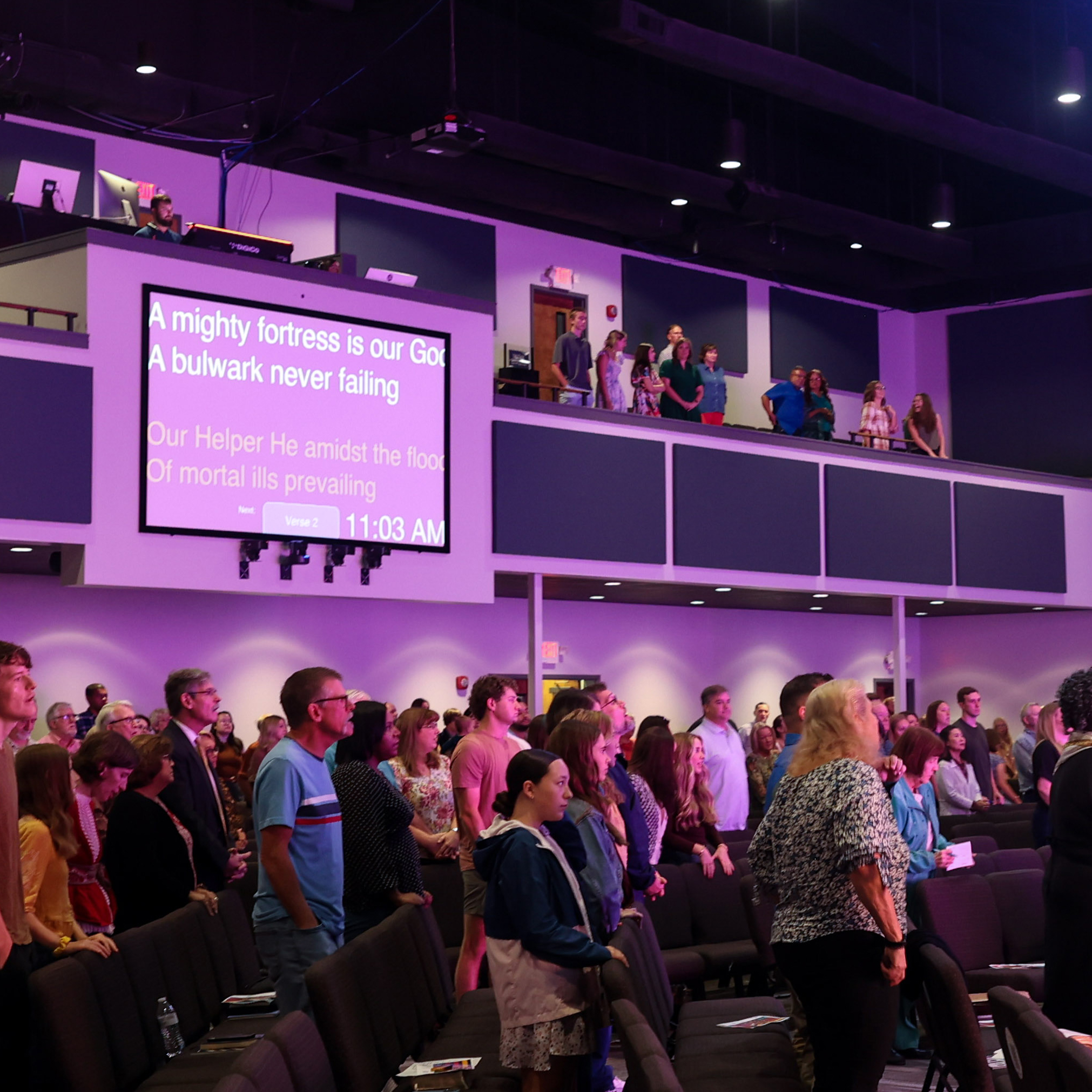worshiping