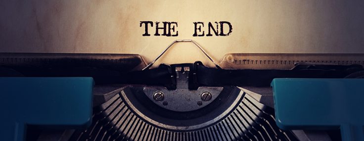 closeup,of,a,blue,retro,typewriter,and,the,text,the